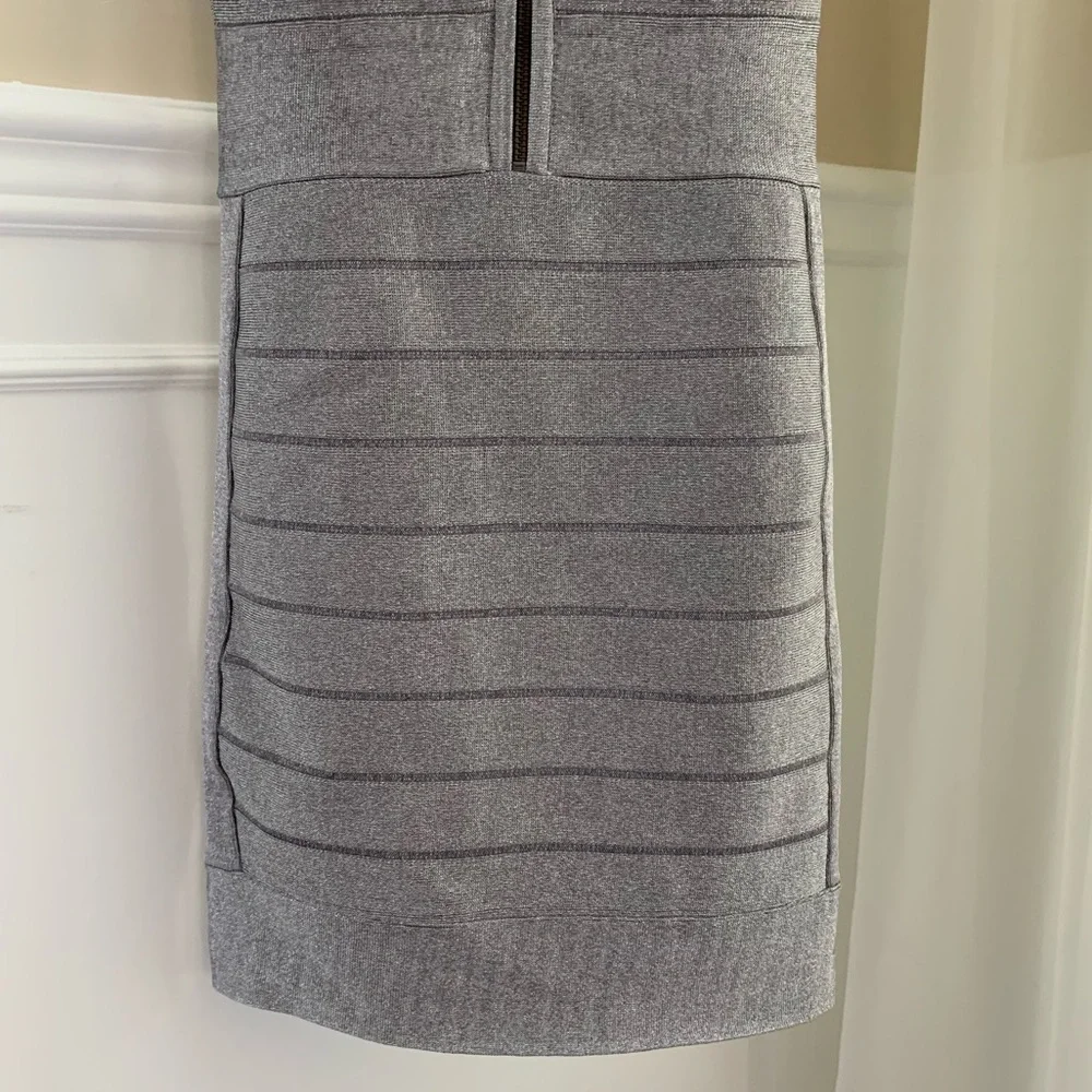 French connection size 2 metallic mini dress - Picture 15 of 16